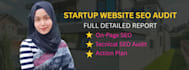 provide a startup website SEO audit and fix ranking issues