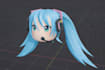 create stylized low poly roblox hair