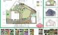 do alta land survey, color plot plan, site plan, property plan, map illustration