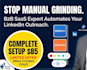 set up linkedin automation and ai outreach using dripify, expandi