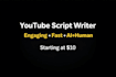 write engaging youtube scripts using ai