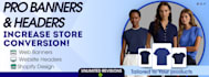 design professional shopify banners and website headers