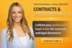 draft legal contracts and agreements
