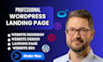 create a mordern wordpress landing page with seo and speed optimization