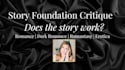 review your novel outline and story foundation