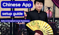 guide you to setup chinese apps like wechat douyin red