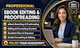 ghostwrite ebook, proofread and edit as copyediting