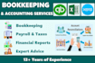do accounting setup, cleanup bookkeeping in quickbooks, xero, excel