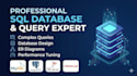 design professional sql databases and write complex queries