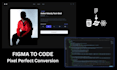 convert figma to react, tailwind CSS, or HTML CSS