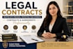 draft legal contracts and agreements professionally