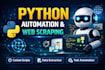 build python automation and web scraping scripts