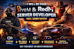 be your fivem server developer, redm server developer, redm vorp server