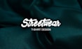 design a modern streetwear tshirt