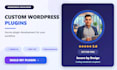 develop a secure custom wordpress plugin for your website