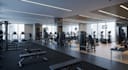 design professional 3d gym interior design with realistic render and equipment
