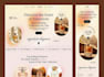 design a luxury and stunning premium website