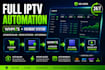 build a fully automated iptv billing system with whmcs