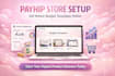 setup payhip notion template budget tracker store for digital product sales
