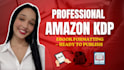 format your ebook for amazon KDP, ready for publication