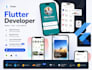 build a flutter mobile app with serverless API or firebase backend