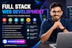 do full stack custom website development ai web app front end backend developer