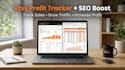 create etsy profit tracker digital budget planner expense google sheets