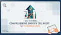 perform a comprehensive shopify cro audit to increase sales