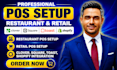 pos setup, restaurant pos, retail pos, clover square toast shopify