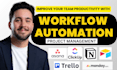 setup asana workflow, asana automation, project management, workflow automation