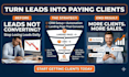 lead generation, gohighlevel, hubspot CRM integration, client acquisition setup