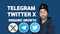 boost telegram and x twitter accounts with real and active users