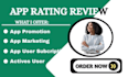 do mobile app ranking IOS install, playstore install, app promotion