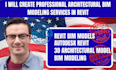 create professional architectural bim modeling services in revit