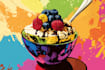 draw delicious food illustration