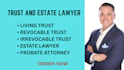 draft individual wills, couples will, trusts and estate plan documents