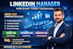 be your professional linkedin manager and grow your profile