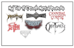 create black metal logo bands