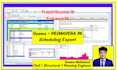 do project management on excel and primavera