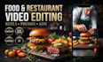 edit food restaurant cooking reels and promo videos