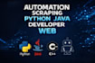 code python java cpp web bot database projects software development