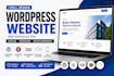 design modern wordpress website, elementor website, ecommerce website