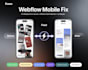 fix webflow mobile responsiveness issues