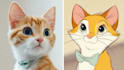 draw pet portrait into cartoon disney