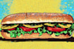 make a food pop art illustration