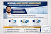 provide internal audit support and controls review