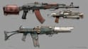 create weapon concept art for you