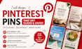 design attractive and professional pinterest pin