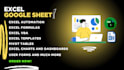 microsoft excel spreadsheet, excel vba, macros, dashboard, google sheets