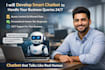 develop ai whatsapp chatbot to handle your business queries